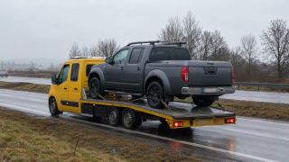 Transport pickupa na lawecie – Rumia